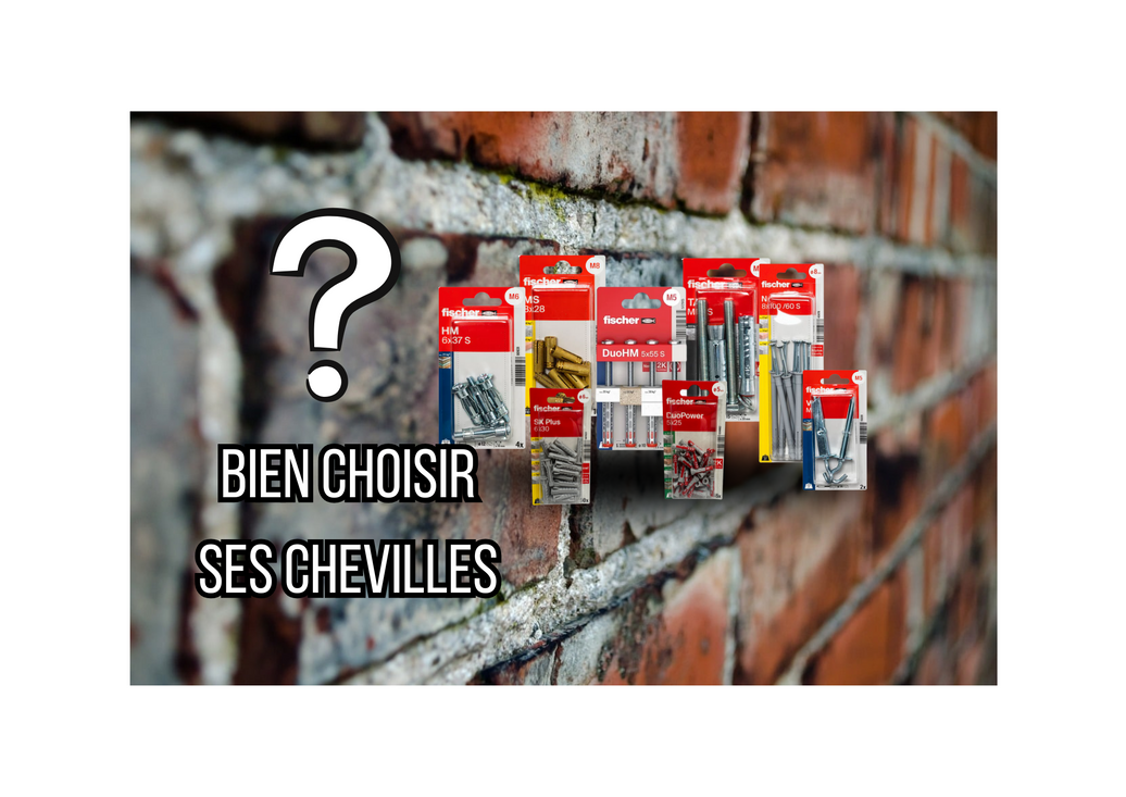 Comment choisir la bonne cheville pour vos travaux ?