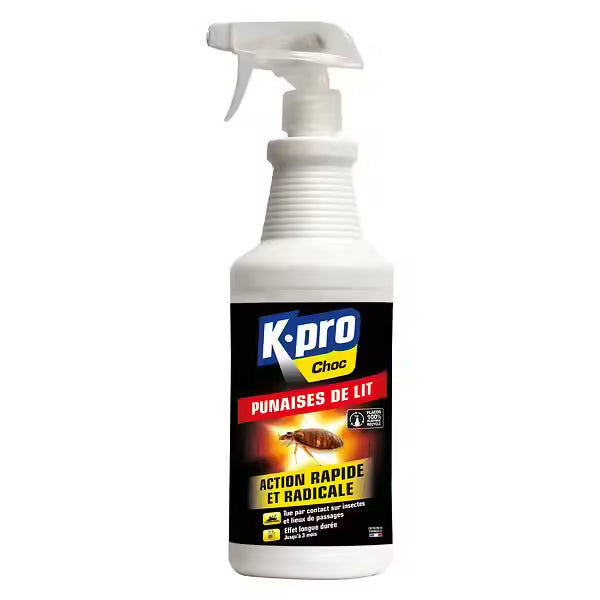 Insecticide punaises de lit Kapo pulvérisateur 1 L