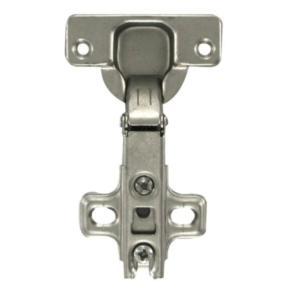 2 charnières invisibles slide-on Ø35 mm à recouvrement