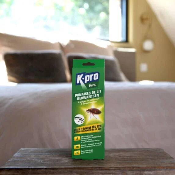 Insecticide punaises de lit K.PRO Vert – détection et élimination