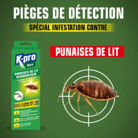 Insecticide punaises de lit K.PRO Vert – détection et élimination