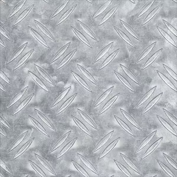 Tôle grain de riz aluminium brut 1,5 mm – 20 × 100 cm