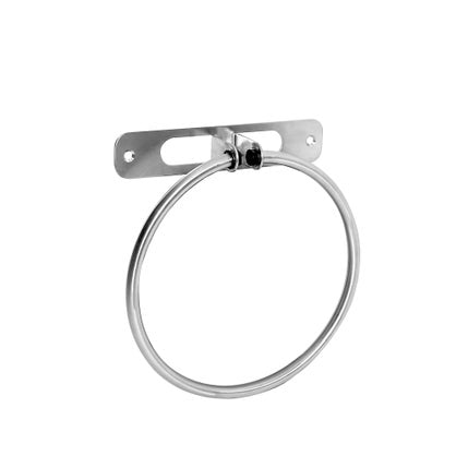 Porte-serviettes anneau loft chrome brossé