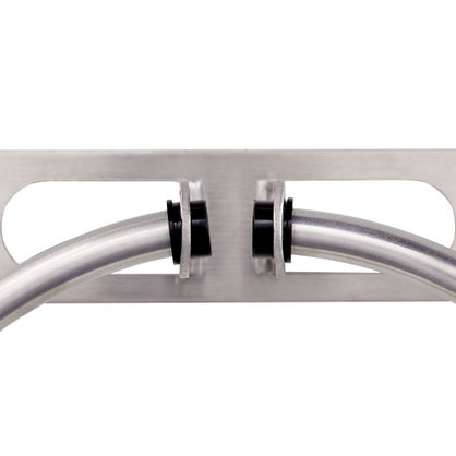 Porte-serviettes anneau loft chrome brossé