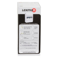 Tableau électrique nu Lexman 1 rangée – 9 modules