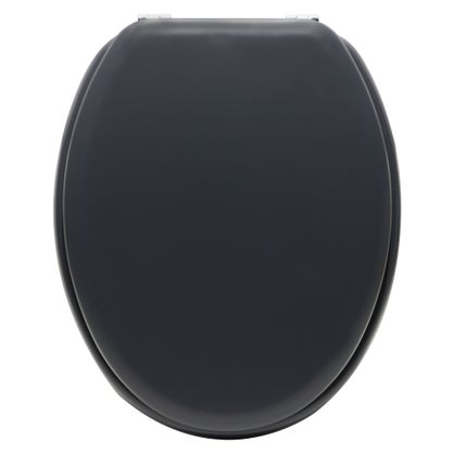 Abattant bois compressé POP gris mat – Sensea