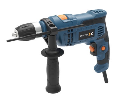 Perceuse À Percussion Filaire Dexter Dp5 900Id2.5, 900 W