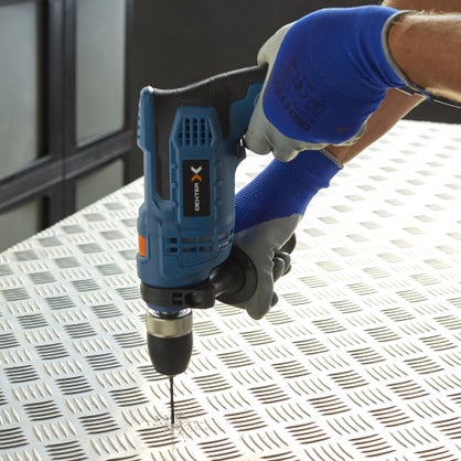 Perceuse À Percussion Filaire Dexter Dp5 900Id2.5, 900 W