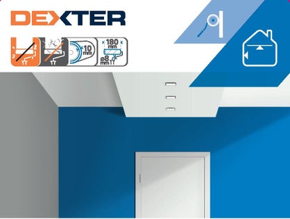Rouleau peinture murs lisses & plafonds – 180 mm (Dexter Pro)