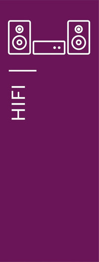 Câble hi-fi 25 m noir et rouge – transmission audio fiable et précise