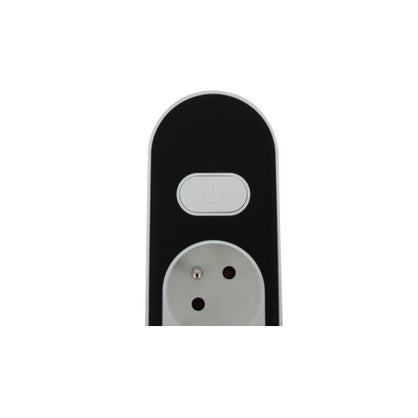 Multiprise USB filaire 5 prises – blanc / noir – 1,5 m – Lexman