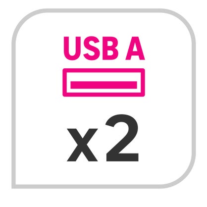 Multiprise USB filaire 5 prises – blanc / noir – 1,5 m – Lexman