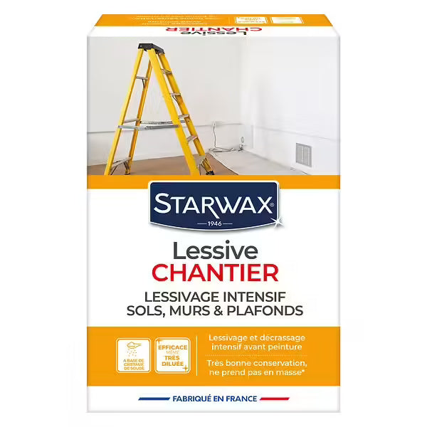 Lessive de chantier Starwax 1,4 kg – lessivage intensif avant peinture