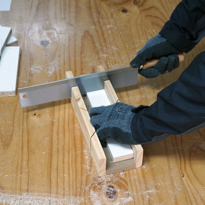 Scie à dos + boîte à onglet – 300 mm