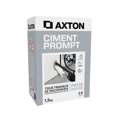 Ciment gris prompt Axton, 1,5 kg