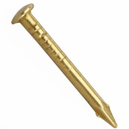 Sachet de 65 clous laiton Standers – tête ronde – Ø 1,5 × 16 mm