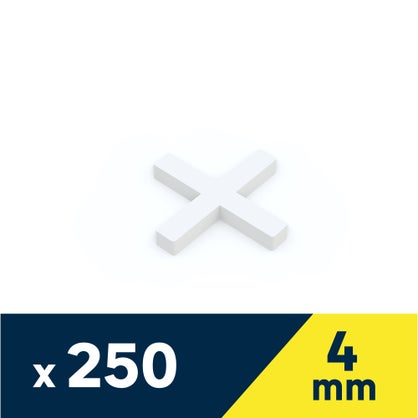 Lot de 250 croisillons – 4 mm