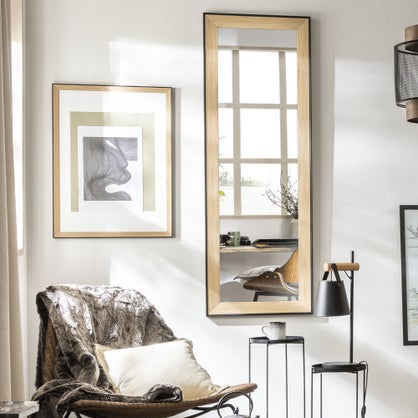 Cadre indus 18 x 24 cm marron Inspire