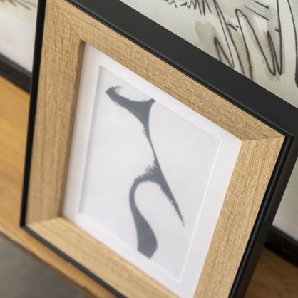 Cadre indus 18 x 24 cm marron Inspire