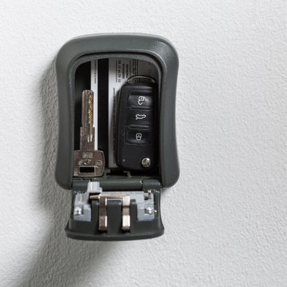 Boîte à clés standards sécurisée à code – fixation murale