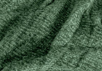 Plaid chenille vert 130 x 170 cm