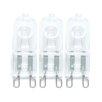 Lot de 3 ampoules halogène G9 Lexman 920 lm blanc chaud dimmables