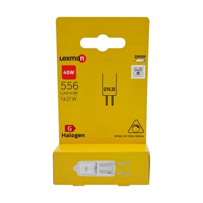 Ampoule halogène gy6.35 556lm = 27w Lexman