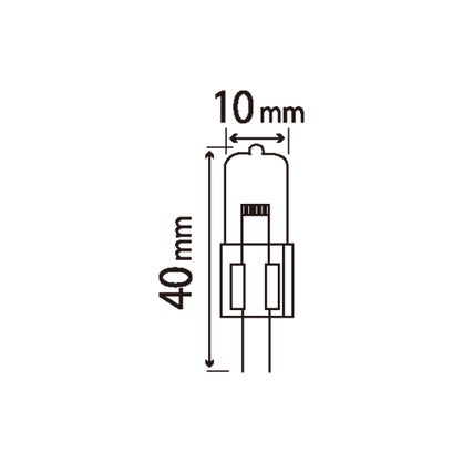 Ampoule halogène gy6.35 556lm = 27w Lexman