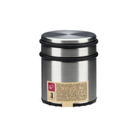 Arrêt de porte à poser sable nickel – 7,2 × 8,1 cm