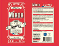 Nettoyant cuivre MIROR 250 ml