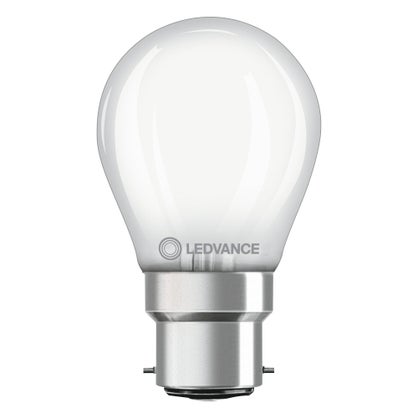 Sphère LED B22 opale 4000 K équivalent 60 W OSRAM
