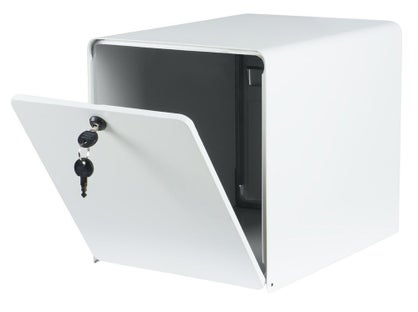 Boîte aux lettres normalisée Balutic 2 portes – blanc