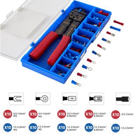 Lot de 10 cosses avec pince à sertir – Lexman