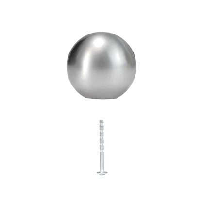 Bouton de meuble Paolo zamak nickelé brillant Ø 30 mm