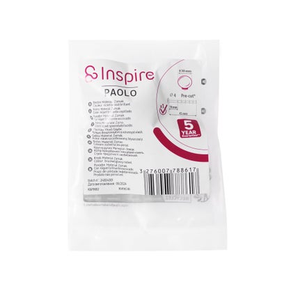 Bouton de meuble Paolo zamak nickelé brillant Ø 30 mm