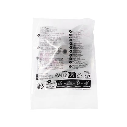 Bouton de meuble Paolo zamak nickelé brillant Ø 30 mm