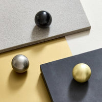 Bouton de meuble Paolo zamak nickelé brillant Ø 30 mm