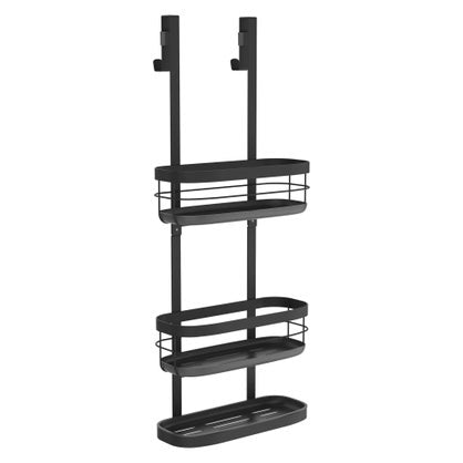 Étagère de bain / douche à suspendre noire Remix Sensea