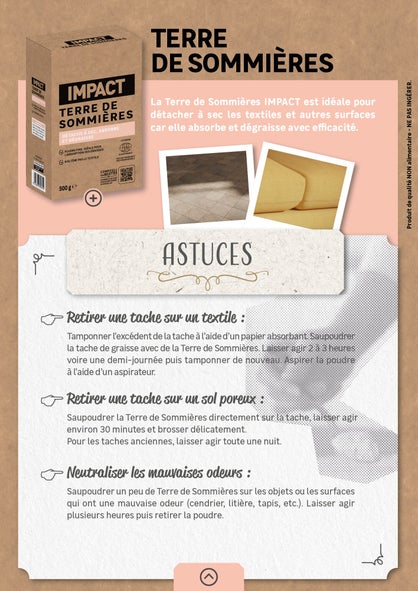 Terre de Sommières IMPACT – Écodétergent – 500 g