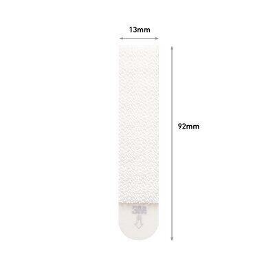 Lot de 4 languettes adhésives blanches Command 3M