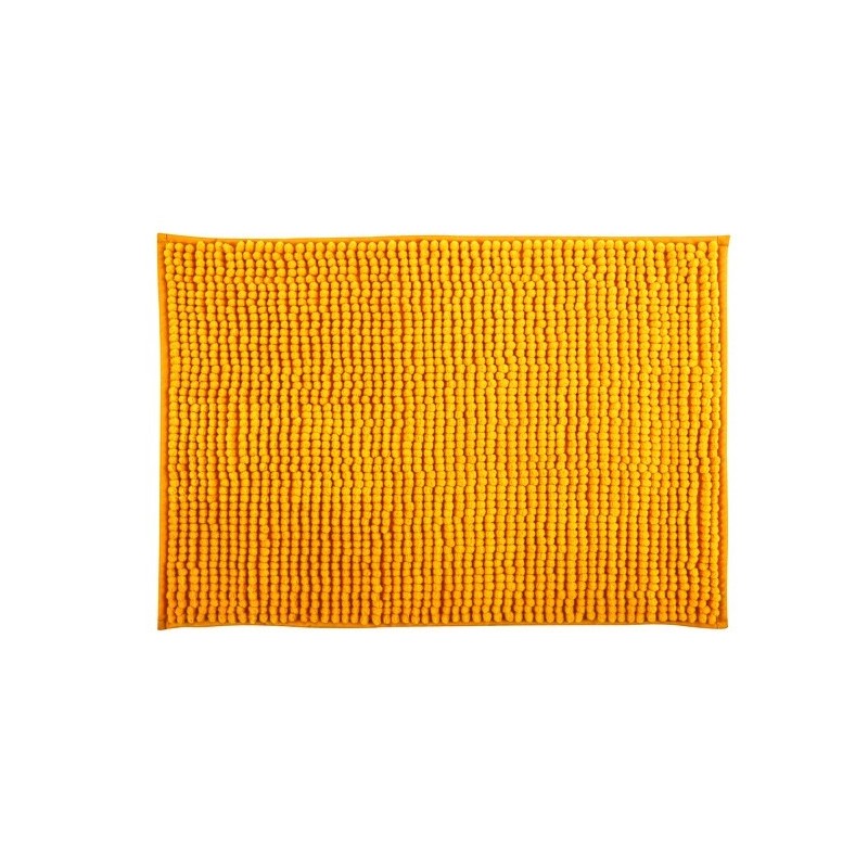 Tapis de bain microfibre CHENILLE 40x60 cm – Safran – MSV