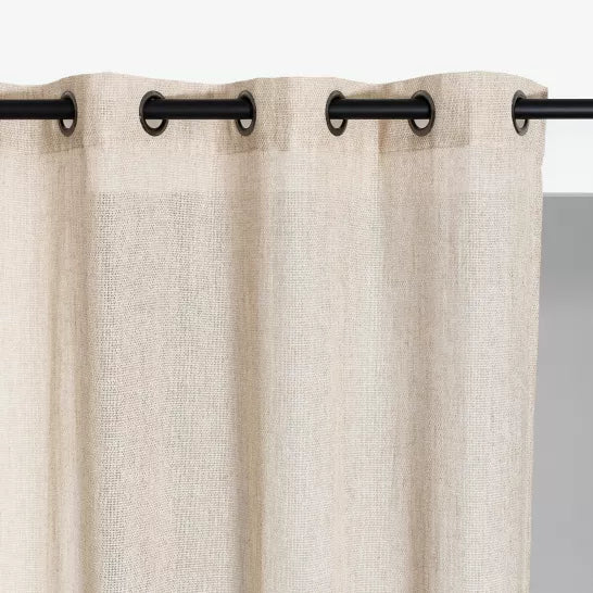 Voilage Etretat filet beige 140 x 240 cm