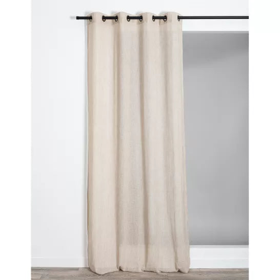 Voilage Etretat filet beige 140 x 240 cm